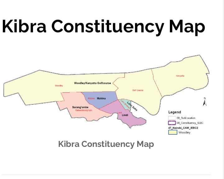 kibra-constituency-map